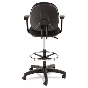 Alera® wholesale. Alera Interval Series Swivel Task Stool, 33.26" Seat Height, Supports Up To 275 Lbs, Black Seat-black Back, Black Base. HSD Wholesale: Janitorial Supplies, Breakroom Supplies, Office Supplies.