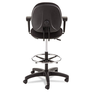 Alera® wholesale. Alera Interval Series Swivel Task Stool, 33.26" Seat Height, Supports Up To 275 Lbs, Black Seat-black Back, Black Base. HSD Wholesale: Janitorial Supplies, Breakroom Supplies, Office Supplies.