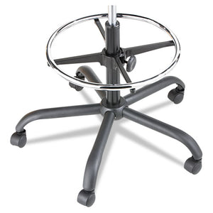 Alera® wholesale. Alera Interval Series Swivel Task Stool, 33.26" Seat Height, Supports Up To 275 Lbs, Black Seat-black Back, Black Base. HSD Wholesale: Janitorial Supplies, Breakroom Supplies, Office Supplies.