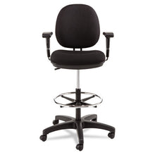 Load image into Gallery viewer, Alera® wholesale. Alera Interval Series Swivel Task Stool, 33.26&quot; Seat Height, Supports Up To 275 Lbs, Black Seat-black Back, Black Base. HSD Wholesale: Janitorial Supplies, Breakroom Supplies, Office Supplies.