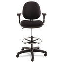 Alera® wholesale. Alera Interval Series Swivel Task Stool, 33.26" Seat Height, Supports Up To 275 Lbs, Black Seat-black Back, Black Base. HSD Wholesale: Janitorial Supplies, Breakroom Supplies, Office Supplies.
