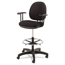 Load image into Gallery viewer, Alera® wholesale. Alera Interval Series Swivel Task Stool, 33.26&quot; Seat Height, Supports Up To 275 Lbs, Black Seat-black Back, Black Base. HSD Wholesale: Janitorial Supplies, Breakroom Supplies, Office Supplies.