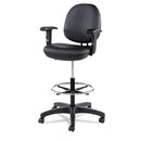 Alera® wholesale. Alera Interval Series Swivel Task Stool, 33.26" Seat Height, Supports Up To 275 Lbs, Black Seat-black Back, Black Base. HSD Wholesale: Janitorial Supplies, Breakroom Supplies, Office Supplies.