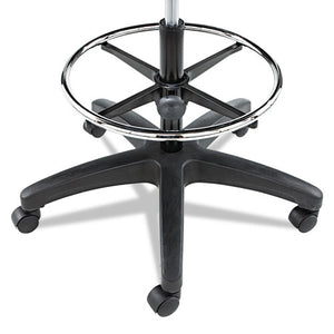 Alera® wholesale. Alera Interval Series Swivel Task Stool, 33.26" Seat Height, Supports Up To 275 Lbs, Black Seat-black Back, Black Base. HSD Wholesale: Janitorial Supplies, Breakroom Supplies, Office Supplies.