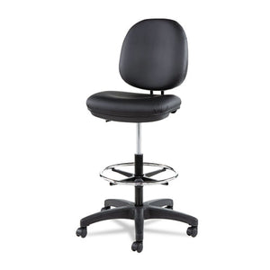 Alera® wholesale. Alera Interval Series Swivel Task Stool, 33.26" Seat Height, Supports Up To 275 Lbs, Black Seat-black Back, Black Base. HSD Wholesale: Janitorial Supplies, Breakroom Supplies, Office Supplies.