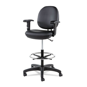 Alera® wholesale. Alera Interval Series Swivel Task Stool, 33.26" Seat Height, Supports Up To 275 Lbs, Black Seat-black Back, Black Base. HSD Wholesale: Janitorial Supplies, Breakroom Supplies, Office Supplies.