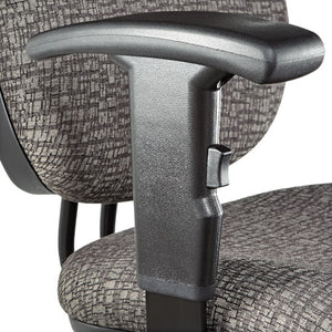 Alera® wholesale. Alera Interval Series Swivel Task Stool, 33.26" Seat Height, Supports Up To 275 Lbs, Graphite Gray Seat-back, Black Base. HSD Wholesale: Janitorial Supplies, Breakroom Supplies, Office Supplies.