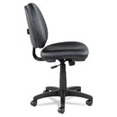 Alera® wholesale. Alera Interval Series Swivel-tilt Bonded Leather Task Chair, Supports Up To 275 Lbs, Black Seat-black Back, Black Base. HSD Wholesale: Janitorial Supplies, Breakroom Supplies, Office Supplies.
