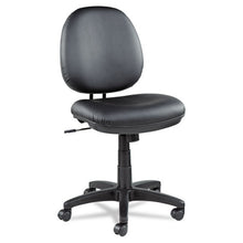 Load image into Gallery viewer, Alera® wholesale. Alera Interval Series Swivel-tilt Bonded Leather Task Chair, Supports Up To 275 Lbs, Black Seat-black Back, Black Base. HSD Wholesale: Janitorial Supplies, Breakroom Supplies, Office Supplies.