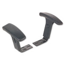 Alera® wholesale. Alera Height Adjustable T-arms, Interval And Essentia Series Chairs-stools, Black. HSD Wholesale: Janitorial Supplies, Breakroom Supplies, Office Supplies.