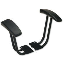 Load image into Gallery viewer, Alera® wholesale. Alera Fixed T-arms For Interval And Essentia Series Chairs And Stools, Black. HSD Wholesale: Janitorial Supplies, Breakroom Supplies, Office Supplies.