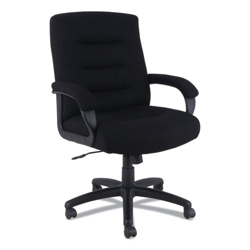 Alera® wholesale. Alera Kesson Series Mid-back Office Chair, Supports Up To 300 Lbs., Black Seat-black Back, Black Base. HSD Wholesale: Janitorial Supplies, Breakroom Supplies, Office Supplies.