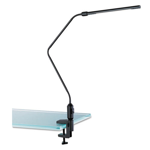 Alera® wholesale. Led Desk Lamp With Interchangeable Base Or Clamp, 5.13"w X 21.75"d X 21.75"h, Black. HSD Wholesale: Janitorial Supplies, Breakroom Supplies, Office Supplies.