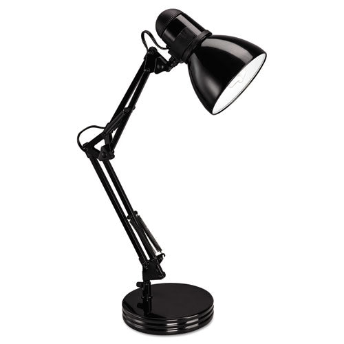 Alera® wholesale. Architect Desk Lamp, Adjustable Arm, 6.75"w X 11.5"d X 22"h, Black. HSD Wholesale: Janitorial Supplies, Breakroom Supplies, Office Supplies.