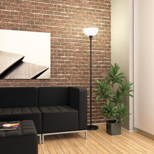 Load image into Gallery viewer, Alera® wholesale. Floor Lamp, 71&quot; High, Translucent Plastic Shade, 11.25&quot;w X 11.25&quot;d X 71&quot;h, Matte Black. HSD Wholesale: Janitorial Supplies, Breakroom Supplies, Office Supplies.