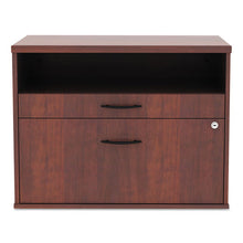 Load image into Gallery viewer, Alera® wholesale. Alera Open Office Series Low File Cabient Credenza, 29.5w X 19.13d X 22.88h, Medium Cherry. HSD Wholesale: Janitorial Supplies, Breakroom Supplies, Office Supplies.