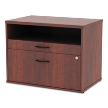 Load image into Gallery viewer, Alera® wholesale. Alera Open Office Series Low File Cabient Credenza, 29.5w X 19.13d X 22.88h, Medium Cherry. HSD Wholesale: Janitorial Supplies, Breakroom Supplies, Office Supplies.