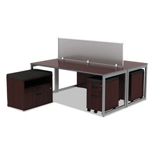 Load image into Gallery viewer, Alera® wholesale. Alera Open Office Series Low File Cabient Credenza, 29.5w X 19.13d X 22.88h, Mahogany. HSD Wholesale: Janitorial Supplies, Breakroom Supplies, Office Supplies.