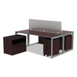 Alera® wholesale. Alera Open Office Series Low File Cabient Credenza, 29.5w X 19.13d X 22.88h, Mahogany. HSD Wholesale: Janitorial Supplies, Breakroom Supplies, Office Supplies.