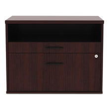 Load image into Gallery viewer, Alera® wholesale. Alera Open Office Series Low File Cabient Credenza, 29.5w X 19.13d X 22.88h, Mahogany. HSD Wholesale: Janitorial Supplies, Breakroom Supplies, Office Supplies.