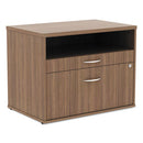 Alera® wholesale. Alera Open Office Series Low File Cabinet Credenza, 29.5w X19.13d X 22.88h,walnut. HSD Wholesale: Janitorial Supplies, Breakroom Supplies, Office Supplies.