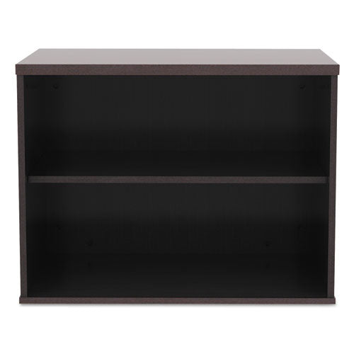 Alera® wholesale. Alera Open Office Low Storage Cab Cred, 29 1-2w X 19 1-8d X 22 7-8h, Espresso. HSD Wholesale: Janitorial Supplies, Breakroom Supplies, Office Supplies.