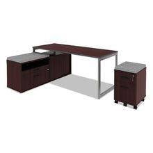 Load image into Gallery viewer, Alera® wholesale. Alera Open Office Low Storage Cab Cred, 29 1-2w X 19 1-8d X 22 7-8h, Mahogany. HSD Wholesale: Janitorial Supplies, Breakroom Supplies, Office Supplies.