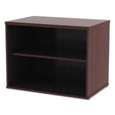 Alera® wholesale. Alera Open Office Low Storage Cab Cred, 29 1-2w X 19 1-8d X 22 7-8h, Mahogany. HSD Wholesale: Janitorial Supplies, Breakroom Supplies, Office Supplies.