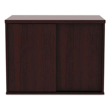 Load image into Gallery viewer, Alera® wholesale. Alera Open Office Low Storage Cab Cred, 29 1-2w X 19 1-8d X 22 7-8h, Mahogany. HSD Wholesale: Janitorial Supplies, Breakroom Supplies, Office Supplies.