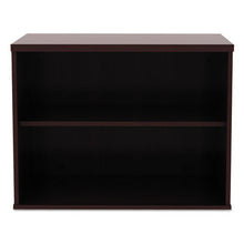Load image into Gallery viewer, Alera® wholesale. Alera Open Office Low Storage Cab Cred, 29 1-2w X 19 1-8d X 22 7-8h, Mahogany. HSD Wholesale: Janitorial Supplies, Breakroom Supplies, Office Supplies.