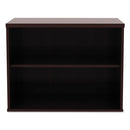 Alera® wholesale. Alera Open Office Low Storage Cab Cred, 29 1-2w X 19 1-8d X 22 7-8h, Mahogany. HSD Wholesale: Janitorial Supplies, Breakroom Supplies, Office Supplies.