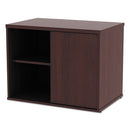 Alera® wholesale. Alera Open Office Low Storage Cab Cred, 29 1-2w X 19 1-8d X 22 7-8h, Mahogany. HSD Wholesale: Janitorial Supplies, Breakroom Supplies, Office Supplies.