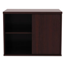 Load image into Gallery viewer, Alera® wholesale. Alera Open Office Low Storage Cab Cred, 29 1-2w X 19 1-8d X 22 7-8h, Mahogany. HSD Wholesale: Janitorial Supplies, Breakroom Supplies, Office Supplies.