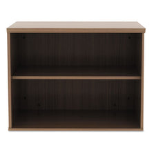 Load image into Gallery viewer, Alera® wholesale. Alera Open Office Low Storage Cabinet Credenza, 29 1-2 X 19 1-8x 22 7-8, Walnut. HSD Wholesale: Janitorial Supplies, Breakroom Supplies, Office Supplies.