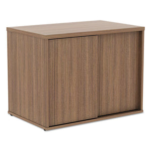 Alera® wholesale. Alera Open Office Low Storage Cabinet Credenza, 29 1-2 X 19 1-8x 22 7-8, Walnut. HSD Wholesale: Janitorial Supplies, Breakroom Supplies, Office Supplies.