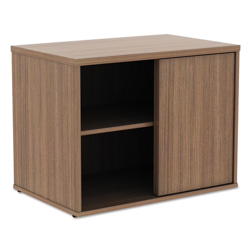 Alera® wholesale. Alera Open Office Low Storage Cabinet Credenza, 29 1-2 X 19 1-8x 22 7-8, Walnut. HSD Wholesale: Janitorial Supplies, Breakroom Supplies, Office Supplies.