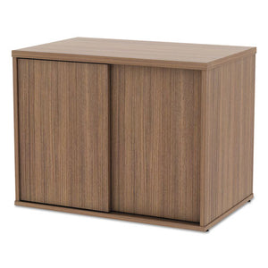 Alera® wholesale. Alera Open Office Low Storage Cabinet Credenza, 29 1-2 X 19 1-8x 22 7-8, Walnut. HSD Wholesale: Janitorial Supplies, Breakroom Supplies, Office Supplies.