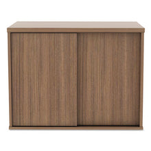 Load image into Gallery viewer, Alera® wholesale. Alera Open Office Low Storage Cabinet Credenza, 29 1-2 X 19 1-8x 22 7-8, Walnut. HSD Wholesale: Janitorial Supplies, Breakroom Supplies, Office Supplies.