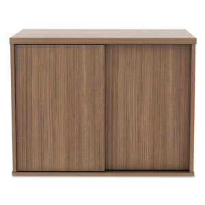 Alera® wholesale. Alera Open Office Low Storage Cabinet Credenza, 29 1-2 X 19 1-8x 22 7-8, Walnut. HSD Wholesale: Janitorial Supplies, Breakroom Supplies, Office Supplies.