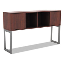 Load image into Gallery viewer, Alera® wholesale. Alera Open Office Desk Series Hutch, 59w X 15d X 36.38h, Medium Cherry. HSD Wholesale: Janitorial Supplies, Breakroom Supplies, Office Supplies.