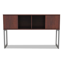 Load image into Gallery viewer, Alera® wholesale. Alera Open Office Desk Series Hutch, 59w X 15d X 36.38h, Medium Cherry. HSD Wholesale: Janitorial Supplies, Breakroom Supplies, Office Supplies.