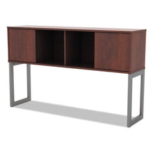 Load image into Gallery viewer, Alera® wholesale. Alera Open Office Desk Series Hutch, 59w X 15d X 36.38h, Medium Cherry. HSD Wholesale: Janitorial Supplies, Breakroom Supplies, Office Supplies.