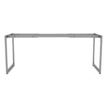 Load image into Gallery viewer, Alera® wholesale. Alera Open Office Desk Series Adjustable O-leg Desk Base, 24&quot; Deep, Silver. HSD Wholesale: Janitorial Supplies, Breakroom Supplies, Office Supplies.