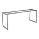 Alera® wholesale. Alera Open Office Desk Series Adjustable O-leg Desk Base, 24" Deep, Silver. HSD Wholesale: Janitorial Supplies, Breakroom Supplies, Office Supplies.