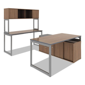 Alera® wholesale. Alera Open Office Desk Series Adjustable O-leg Desk Base, 30" Deep, Silver. HSD Wholesale: Janitorial Supplies, Breakroom Supplies, Office Supplies.