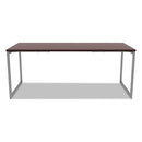Alera® wholesale. Alera Open Office Desk Series Adjustable O-leg Desk Base, 30" Deep, Silver. HSD Wholesale: Janitorial Supplies, Breakroom Supplies, Office Supplies.