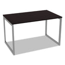 Alera® wholesale. Alera Open Office Desk Series Adjustable O-leg Desk Base, 30" Deep, Silver. HSD Wholesale: Janitorial Supplies, Breakroom Supplies, Office Supplies.