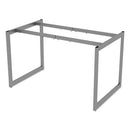 Alera® wholesale. Alera Open Office Desk Series Adjustable O-leg Desk Base, 30" Deep, Silver. HSD Wholesale: Janitorial Supplies, Breakroom Supplies, Office Supplies.