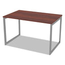 Alera® wholesale. Alera Open Office Desk Series Adjustable O-leg Desk Base, 30" Deep, Silver. HSD Wholesale: Janitorial Supplies, Breakroom Supplies, Office Supplies.