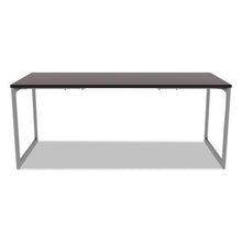 Load image into Gallery viewer, Alera® wholesale. Alera Open Office Desk Series Adjustable O-leg Desk Base, 30&quot; Deep, Silver. HSD Wholesale: Janitorial Supplies, Breakroom Supplies, Office Supplies.
